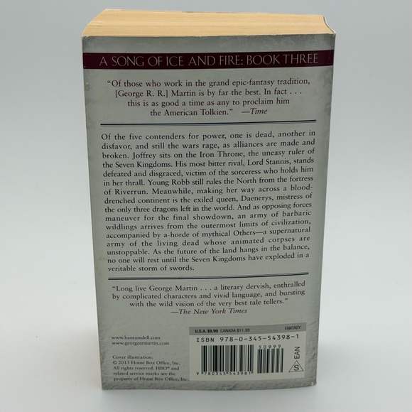 A Storm of Swords by George R.R. Martin - Paperback - Picture 2 of 3